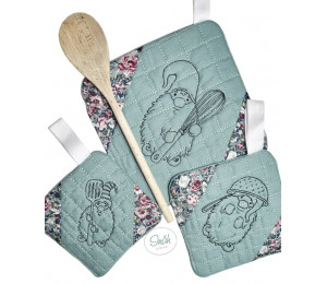 Stickserie - Küchen Gnome